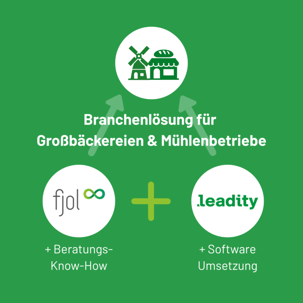 Branchenlösung für Großbäckereien und Mühlenbetriebe Grafik