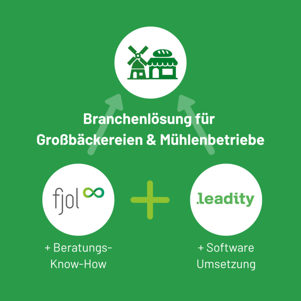 Branchenlösung für Großbäckereien und Mühlenbetriebe Grafik