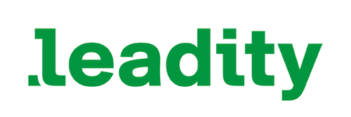 Grafik von Logo der firma Leadity