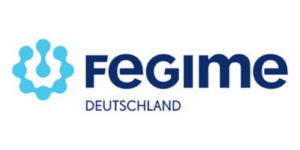 FEGIME Deutschland Logo mit blauem Schriftzug