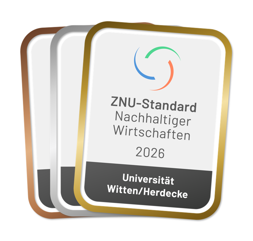 ZNU-Standard Nachhaltiger Wirtschaften 2026 Auszeichnung