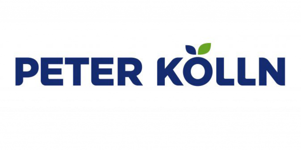 Peter Kölln Logo mit grünem Blatt