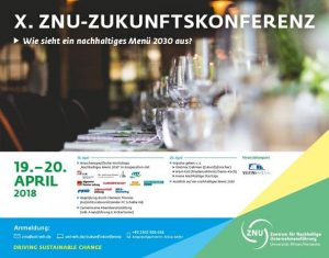 ZNU Nachhaltigkeitskonferenz April 2018